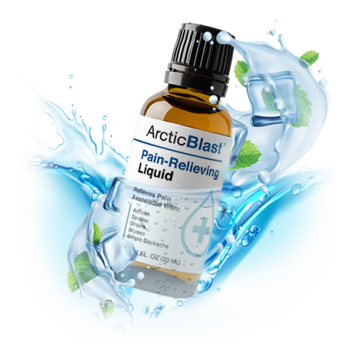 Arctic Blast Longevity & Vitality Health — Front Label